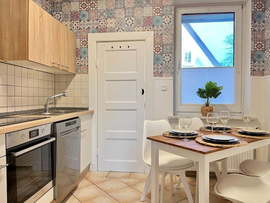 Apartment Perlmutt Mit Balkon フースム エクステリア 写真
