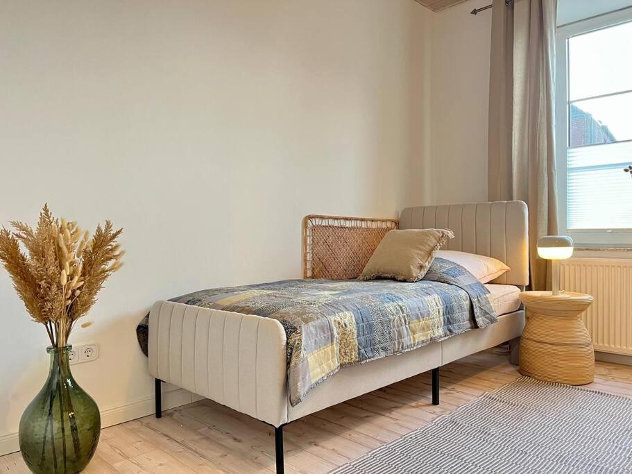 Apartment Perlmutt Mit Balkon フースム エクステリア 写真