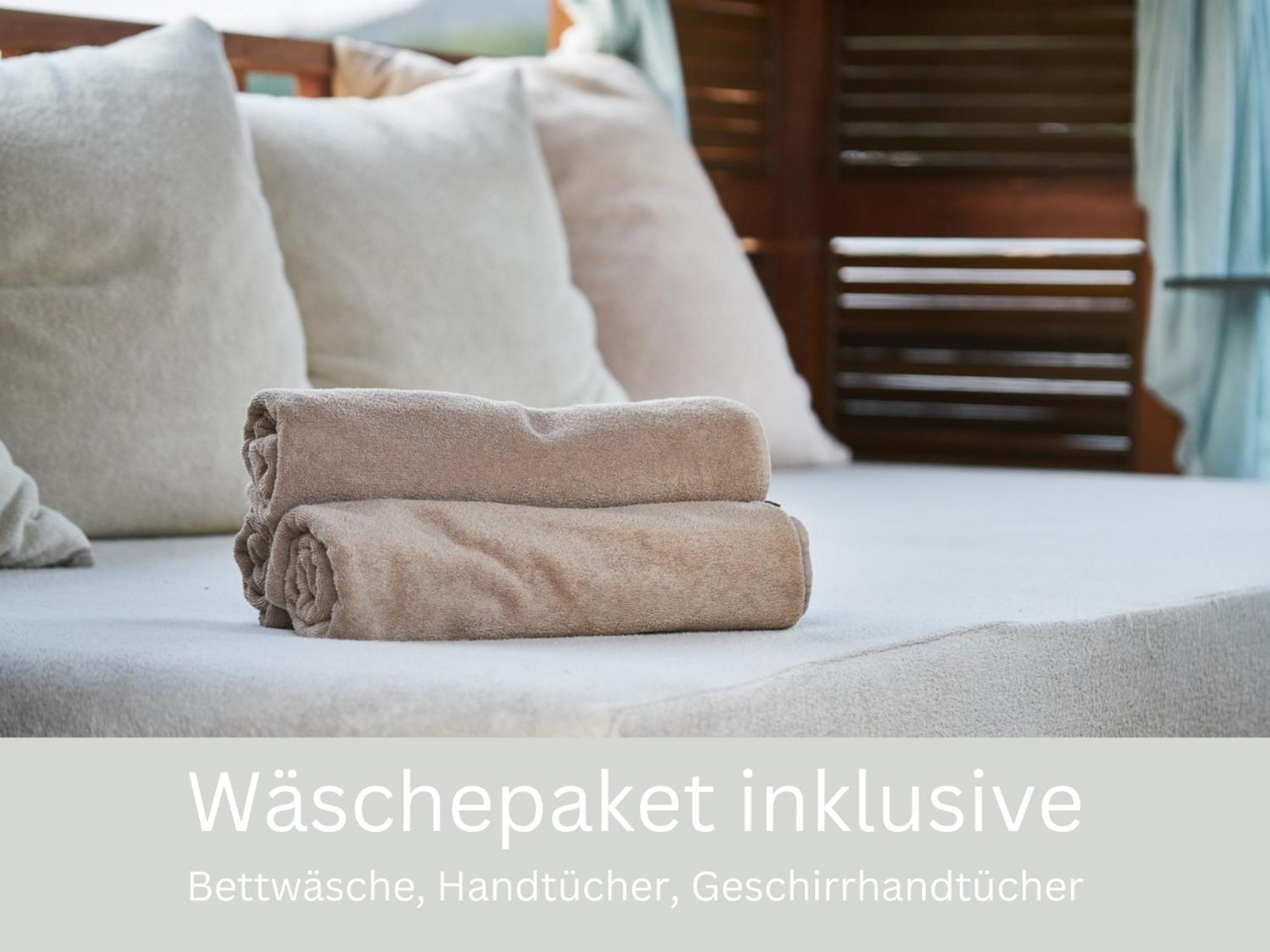 Apartment Perlmutt Mit Balkon フースム エクステリア 写真